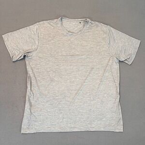 Greyson Shirt Tee T-Shirt Guide Sport Mens XL Logo Wolf Gray Nylon Spandex Golf‎